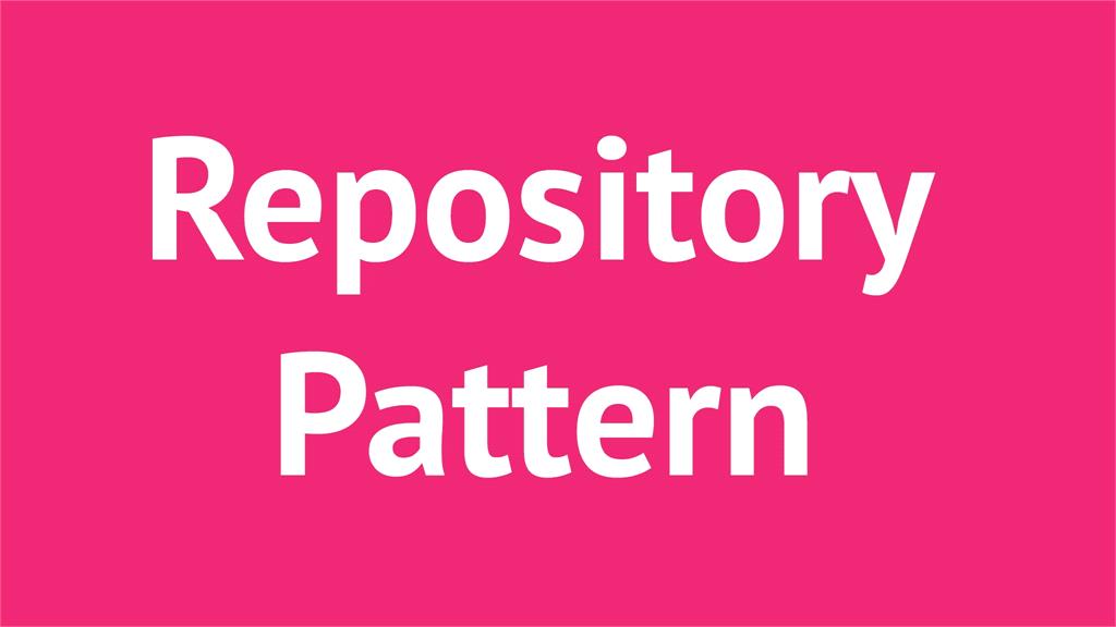 Step-by-Step Guide to Using the Generic Repository Pattern