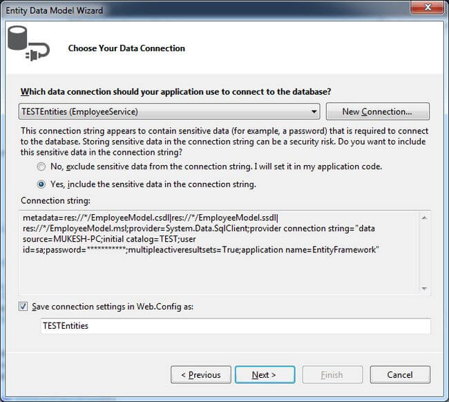 Entity Data Model